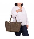 VEGAN SATCHEL BAG FOR WOMEN