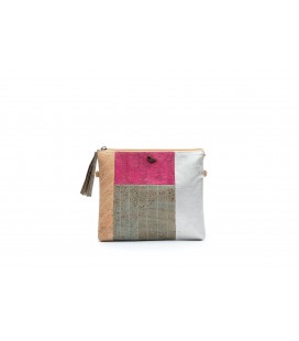 Small Mosaic Shoulder Bag - em cortiça by GlamCork