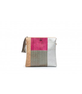Mosaic Shoulder Bag - em cortiça by GlamCork